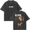 Washed Vintage Kino Viktor Tsoi Graphic T Shirts Men Women Casual Cotton Oversized T-shirts Men's Classic Rusian Rock Streetwear14