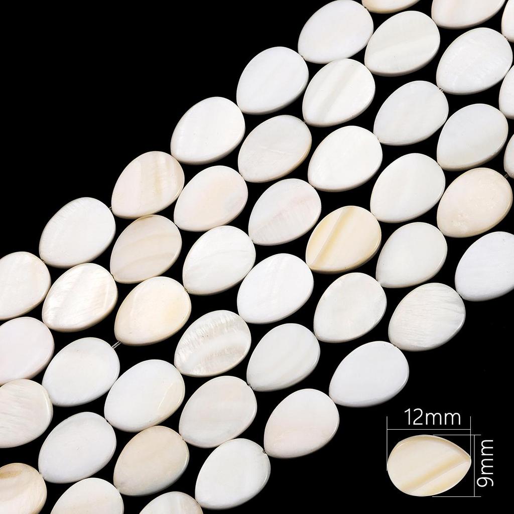 22-115Pcs Natural Freshwater Shellfish Geometry Beads For DIY Necklace Bracelet Earrings Jewelry Making