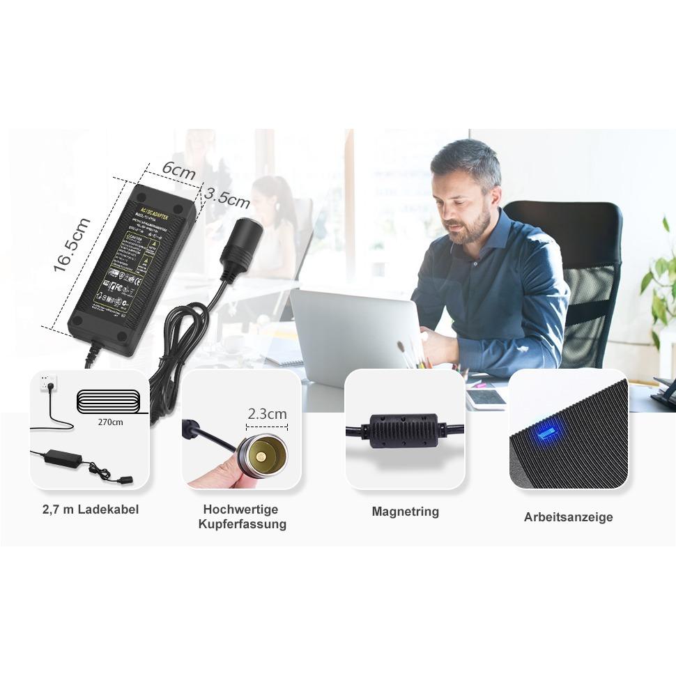 Napájací adaptér do auta Napájací adaptér AC DC Napájací adaptér 200V 230V na 240V na 12V Napájací adaptér do zapaľovača cigariet Adaptér do auta 10A 120W