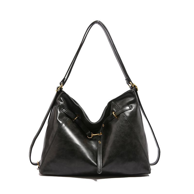 Maillard retro backpack large capacity autumn and winter new tote bag commuter leisure backpack one pack three uses