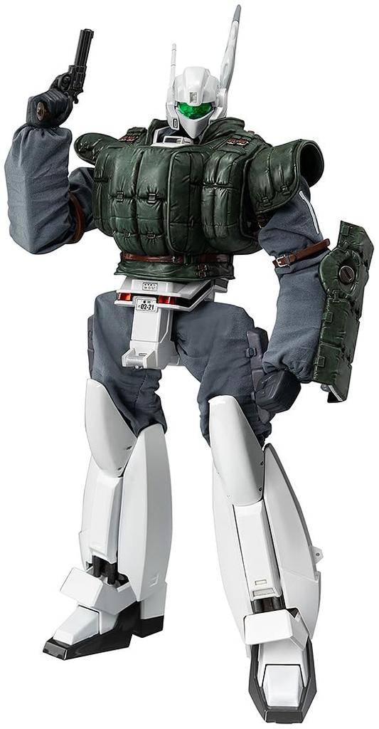 Mobile Police Patlabor 2 the Movie Ingram Unit 1 with Reactive Scale and Zinc Alloy Painted Action Figure Robo-Dou Armor, 1/35 ABS, PVC, POM,