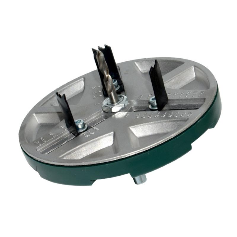Adjustable Hole Saw Tool Kit Metal Punching Saw for Woodworking, Drilling Cutter 45-130mm Diameter Hole Opening