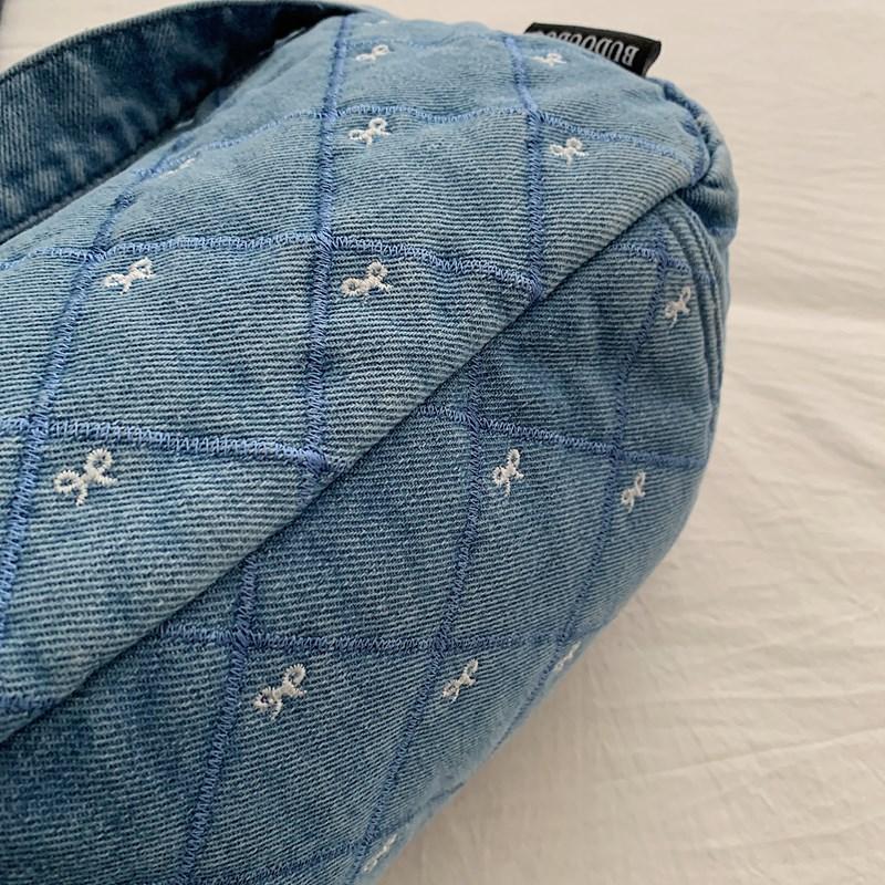 Rhomboid Shoulder Bag Women's Crossbody Bag Large Capacity Dumpling Bag