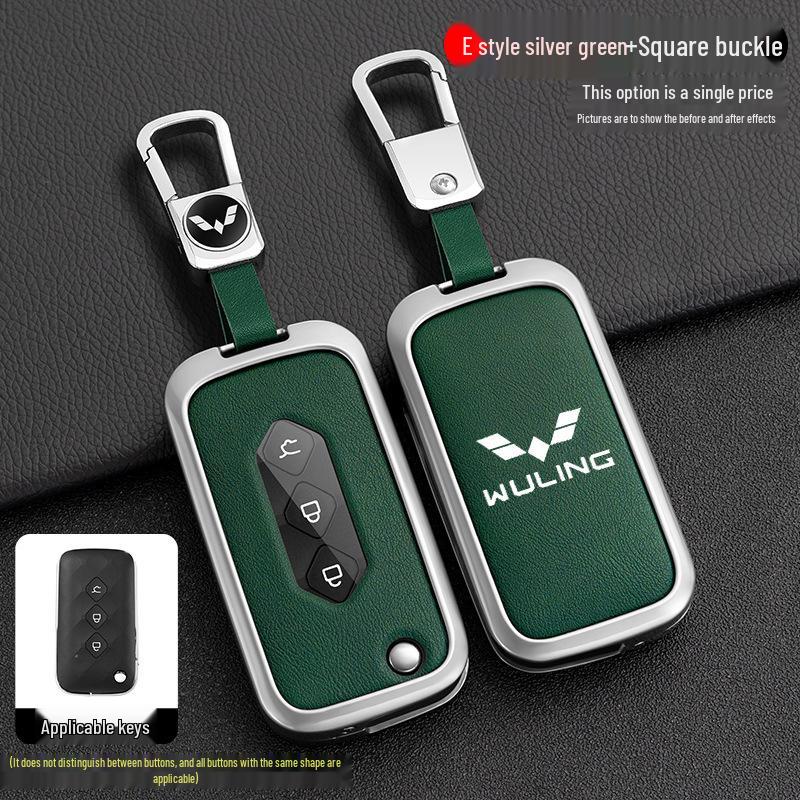 Wuling Xingchen 2022 Key Cover for Jiachen Xingyao Edition – Folding Metal Car Key Shell