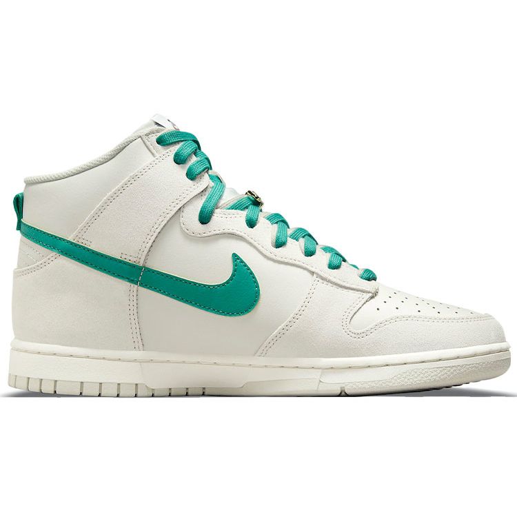 Nike Dunk High SE First Use Pack - Green Noise Men Sneakers White Light-Bone Sail DH0960-001