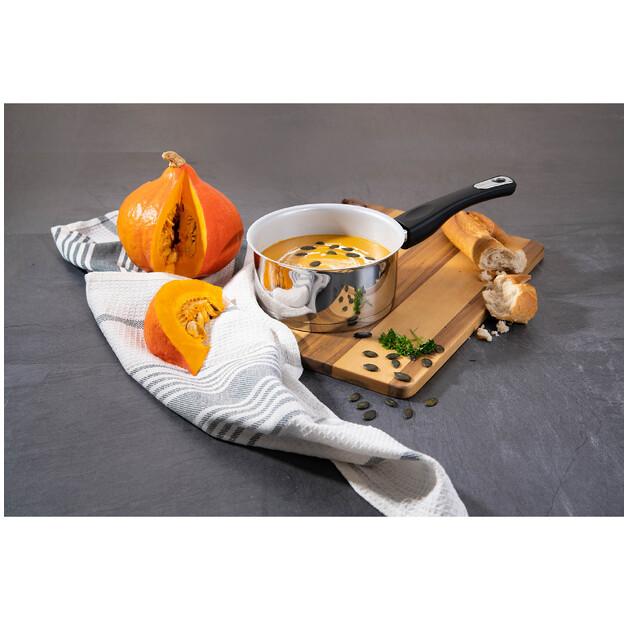 GENIUS CERAFIT STEEL Ceramic Coated Saucepan 16 Cm 1.6 Liters