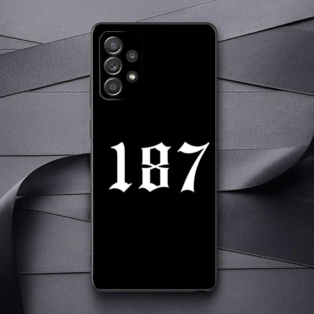 

187 Strassenbande GZUZ Phone Case For Samsung Galaxy A13,A21s,A22,A31,A32,A52,A53,A71,A80,A91 Soft Black Phone Cover Samsung a715g