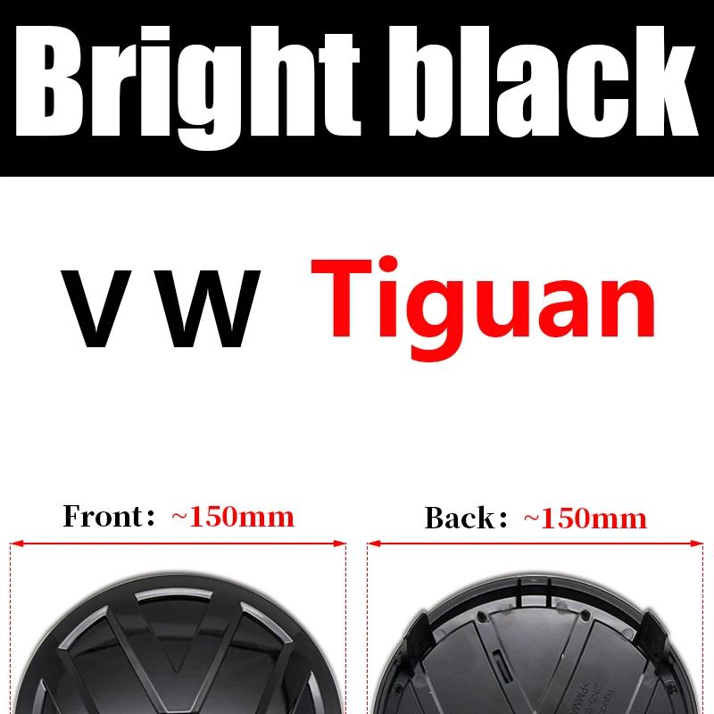 Neu für VW VOLKSWAGEN 1 Stück ABS Auto Frontgrill Kofferraumplakette Emblem Logo für Tiguan 2017 2018 2019 2020 Auto Modifikation Dec