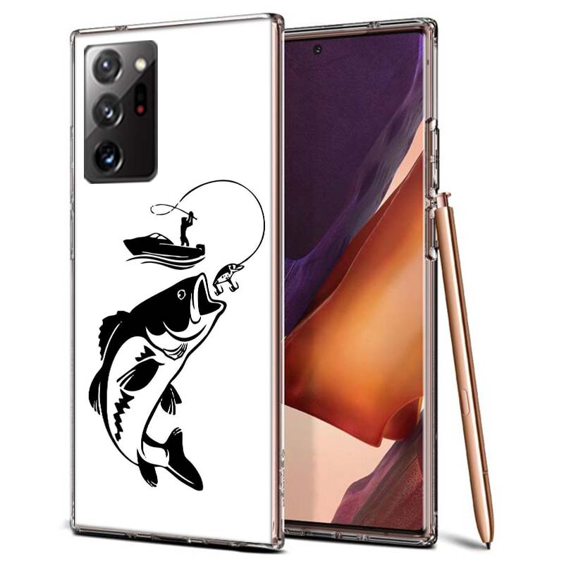 Fishing on a Fisherman's Boat Phone Case for Samsung A55 A35 A25 A15 A07 A05S A16 A17 A26 A36 A37 A56 A57 Galaxy Note 20 10 A50S