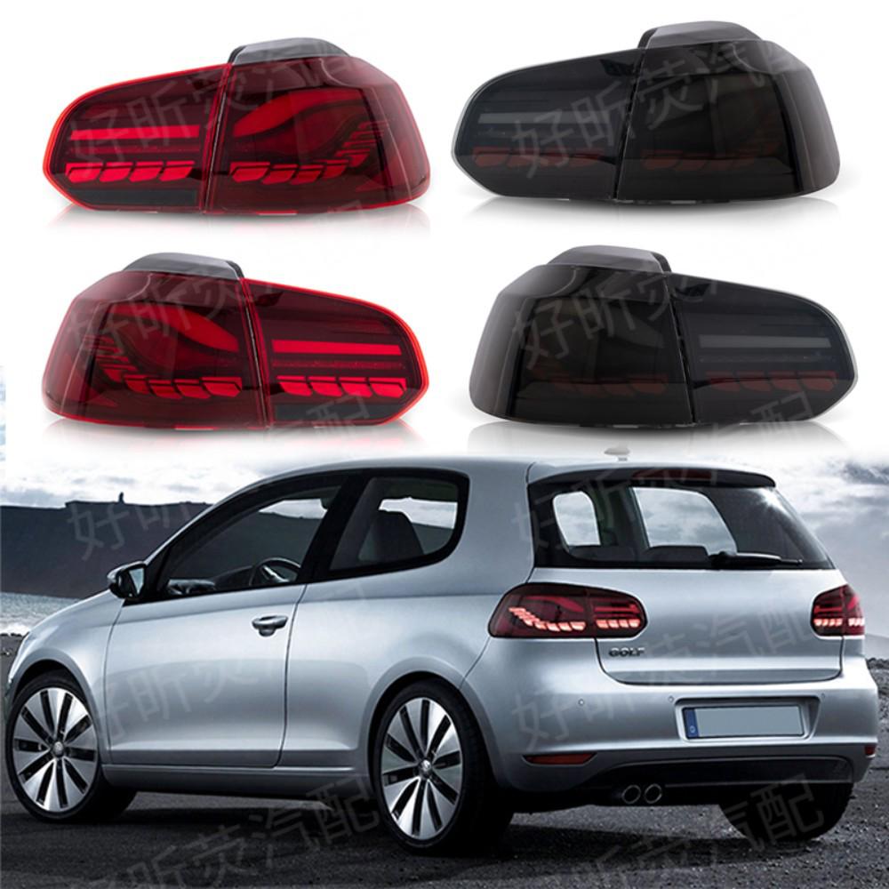 Dragon Scale Style LED Taillight Assembly for Golf 6 (2008-2013).