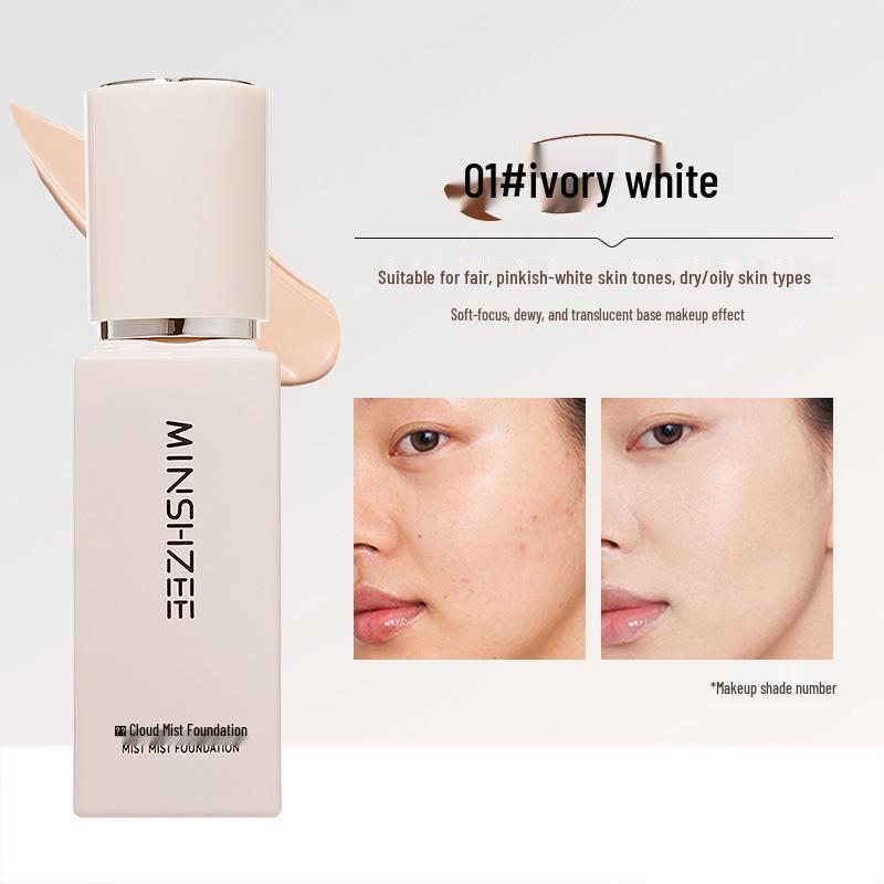 Mingxi Zhi Long-lasting Lightweight Foundation & Concealer for Dry and Oily Skin 30g