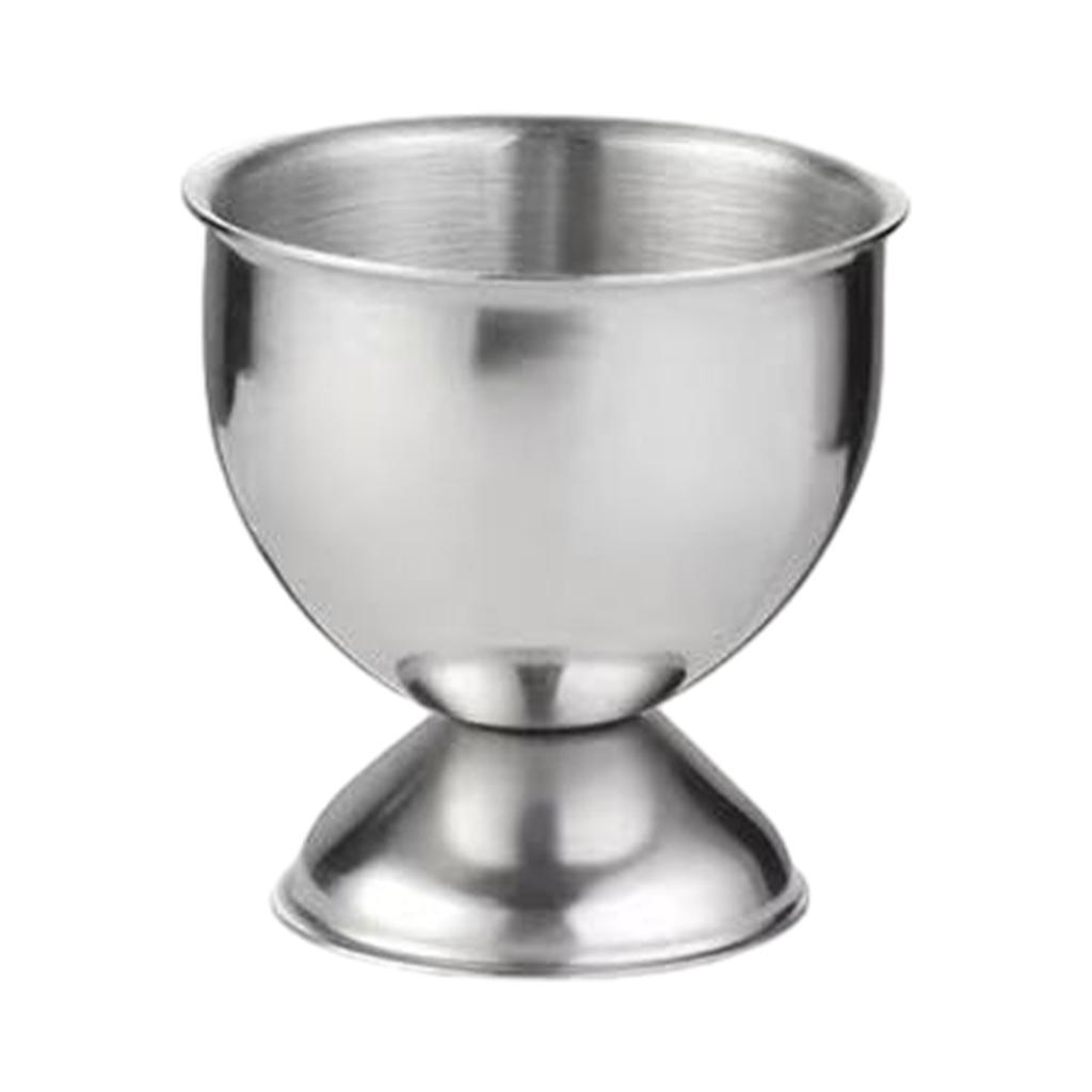 Stainless Steel Eggs Cup Strong And Durable For Boiled Eggs Stainless Steel Boiled Egg Cups