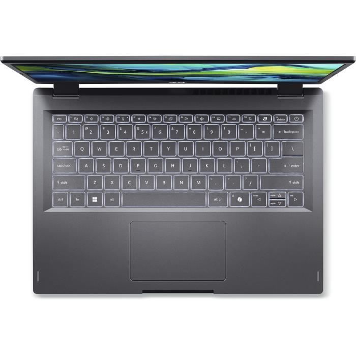 PC Portable ACER Aspire 14 : Sans Windows - 14'' WUXGA IPS - Intel Core 5 120U - RAM 16Go - 1To SSD