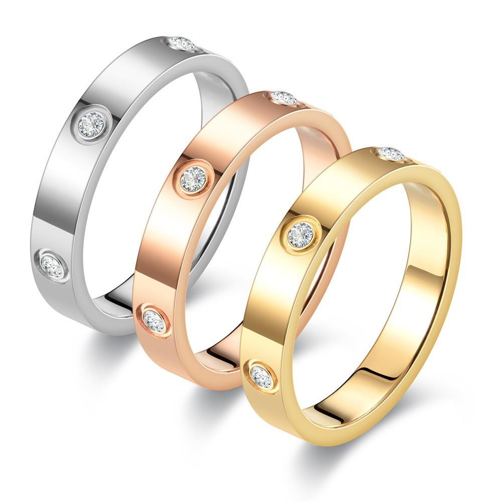 Female Ring Female Couple Ring Rose Wedding Ring