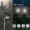 Wireless PTZ Camera with Triple Lens & Screen for Home Network Monitoring