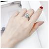 Adjustable Open Ring Men Women Vintage Lucky Cat Coin Design Copper Plated Retro Finger New Gift