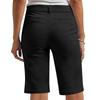 Pantaloncini da donna al ginocchio, Cotone elasticizzato, Abbigliamento casual estivo, Vestibilità comoda, Stile versatile
