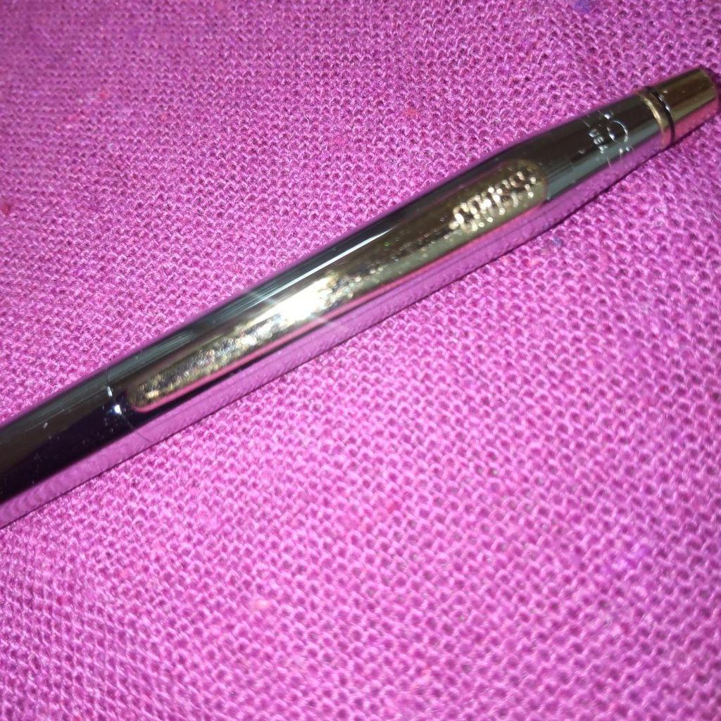 Used Beautiful Condition CROSS Classic Century Medalist Engraved Logo Ballpoint Pen