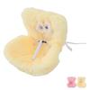 Doll Car Seat for Car Air Vent Cute Functional Soft Furry Safety Car Seat Ornament Decoration Displa
