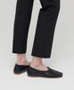 MUSINSA STANDARD WOMAN Women'S Fluid Slim Straight Slacks [Black]
