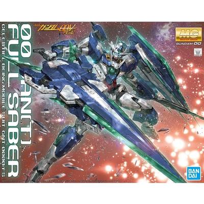 MG Mobile Suit Gundam 000 000 Quantum Full Saber plastikowy model w skali 1/100 z kolorowym kodem