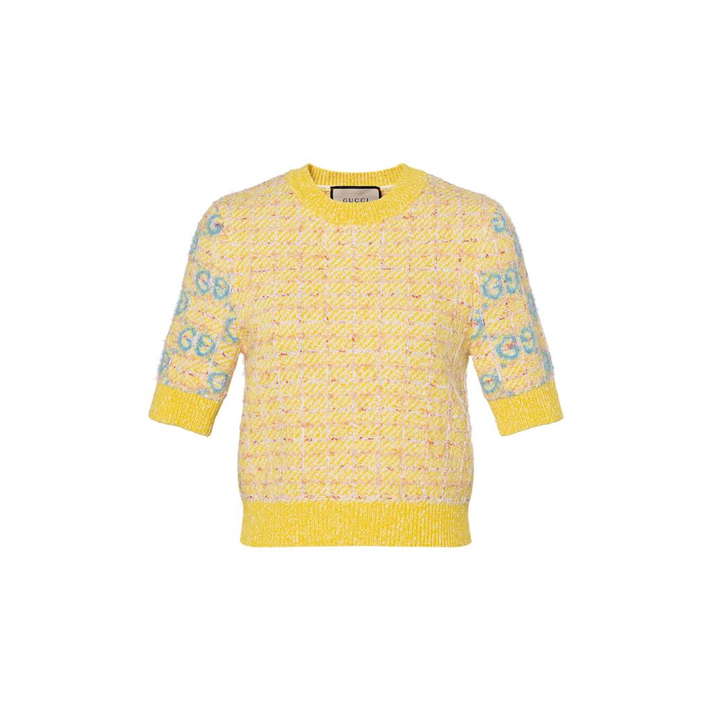 Gucci 2020s intarsia knit top 749026-XKDCZ-7782