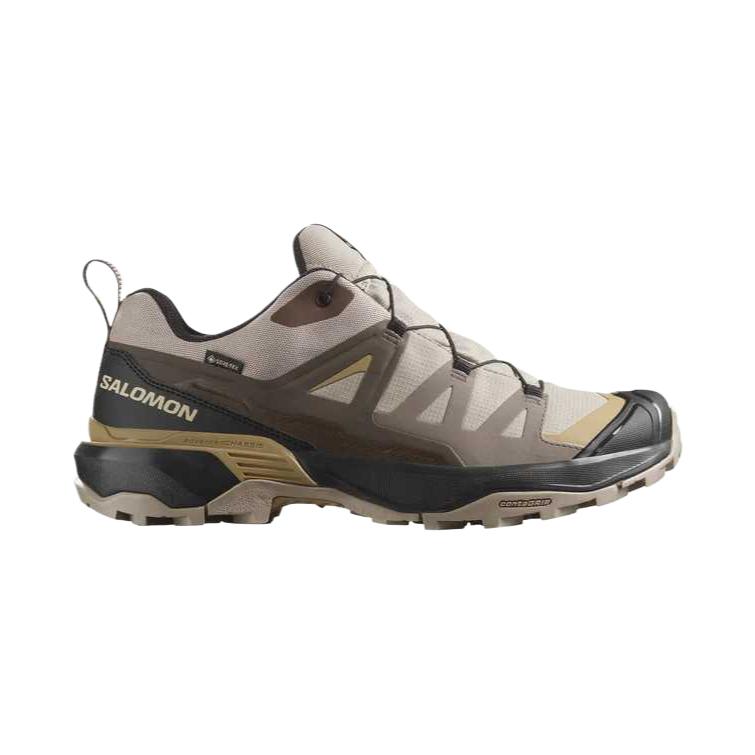 SALOMON X Ultra 360 Fashion Versatile Comfortable Practical Low-Top Hiking Shoes Men Hiking Shoes Gray Brown 478653