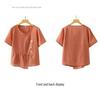 New Summer Short-Sleeve T-Shirt Set for Middle-Aged Women, Plus Size, Two-Piece Outfit, Modern Style for Mothers and Elderly Women
