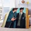 Heartstopper Blanket Sofa Cover Fleece Autumn/Winter Film Art Multi-function Lightweight Throw Blankets for Sofa Throw Blankets