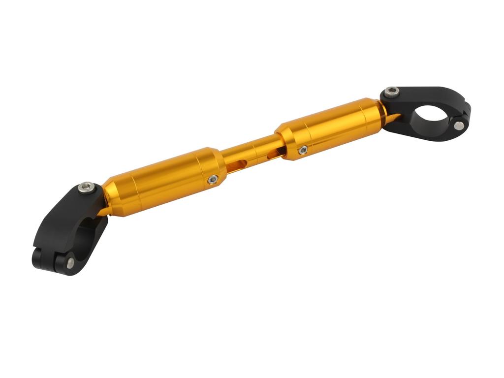 POSH FAITH Adjustable Handlebar Brace Adjustable Shaft Kit, Length 147-228mm, Gold, 030367-04