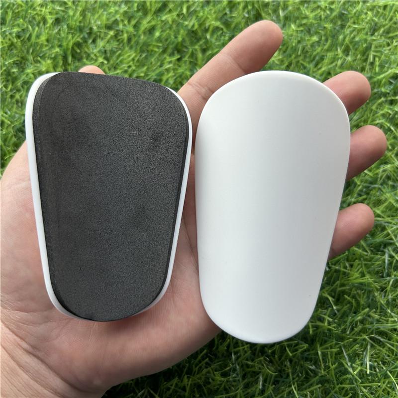 Mini Shin Pads EVA Sponge Wear-resistant Shock Absorbing Soccer Leg Protector Portable Lightweight Football Training Shank Board