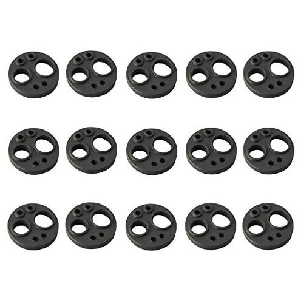 15 Stück autoklavierbare Dentalhandstück-Dichtung, passend für Midwest 4-Loch-Silikon-Ersatz