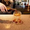 6-Shot Glass Dispenser Holder Wine Whisky Beer Rack Bar Accessory Drinking Party Games Tools