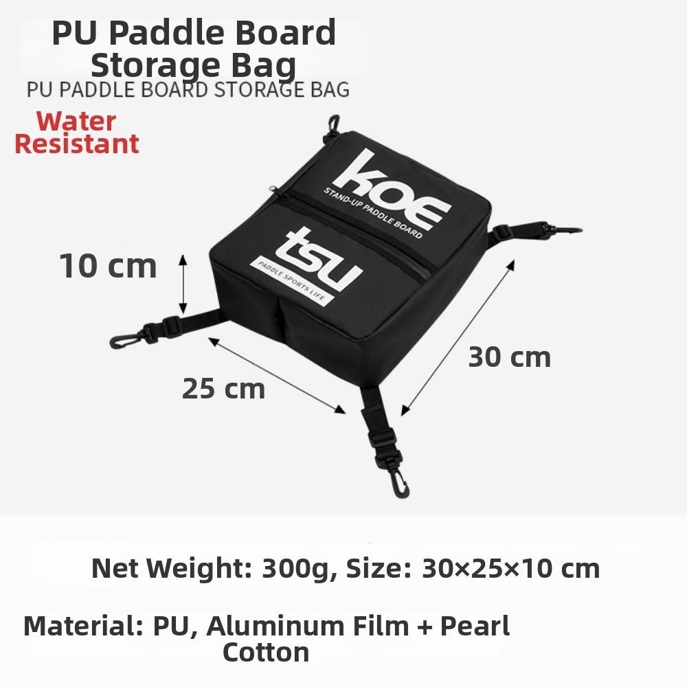 Portable Mesh Deck Bag Oxford Paddle Board Storage Bag Surfboard Bag for Inflatable SUP Seat Kayak