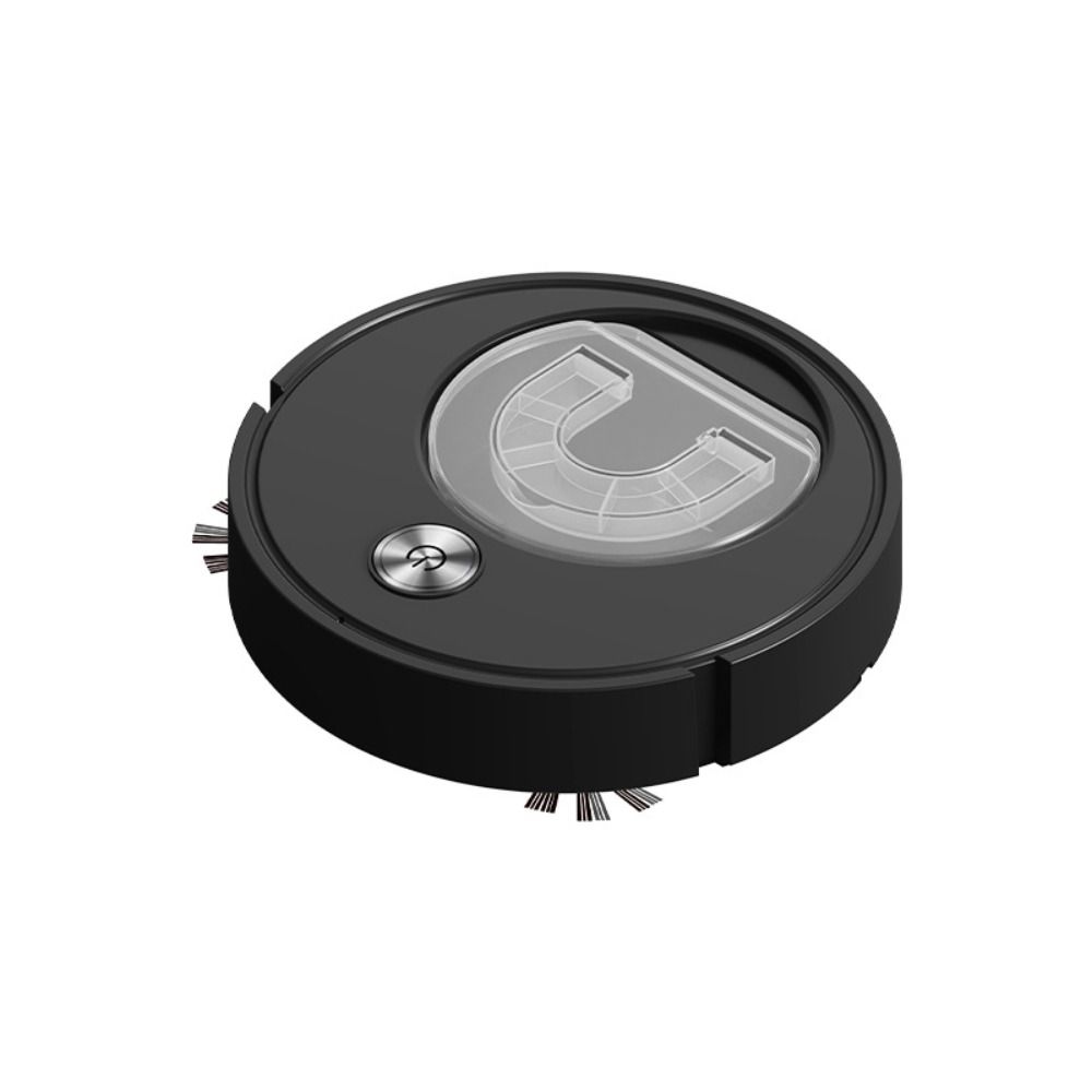 Black Color Automatic Vacuum Cleaners 3 In 1 Function USB Vacuum Cleaner Mopping Function