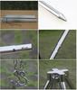 CAMPING MOON MT-130 Stainless Steel Fireplace Stand with Tripod, 90kg Weight Capacity