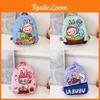 Breathable Color Backpack Nylon School Bag For Preschool Kids Use Daily