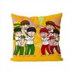 Anime SSlam Dunks Pillow Case For Car Sofa Decorative Home Doublesided Print Plush Square Throw Pillow Cushion Cover