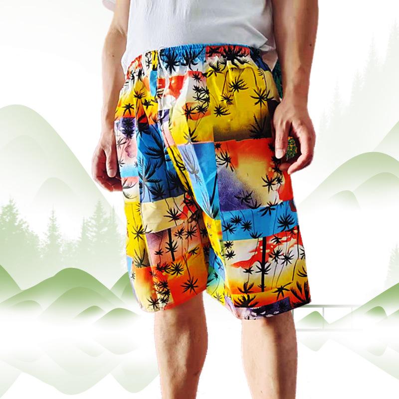 Men's Quick-Dry Camouflage Beach Shorts: European & American Style Swimming and Casual Wear