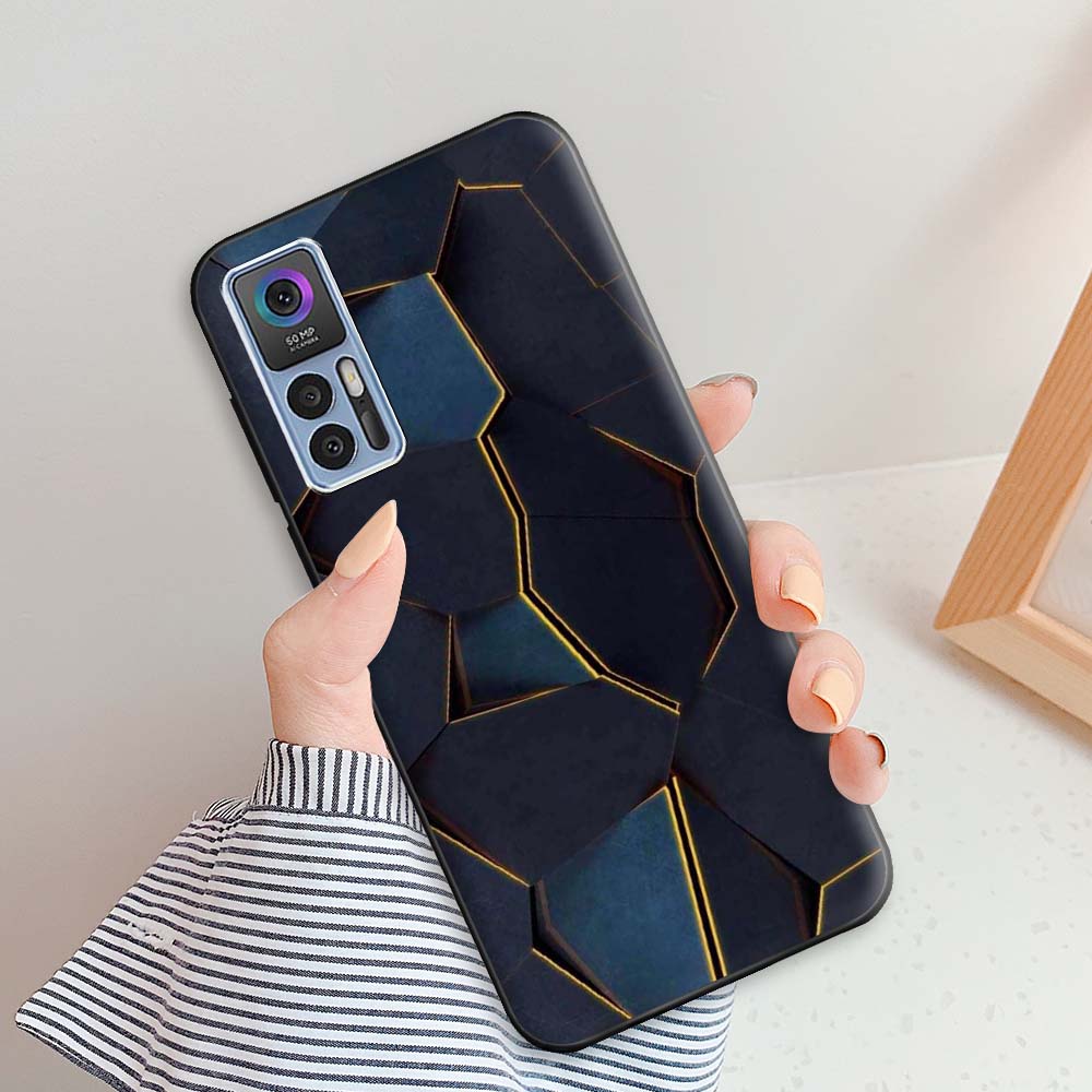 For TCL 30 Plus Case TCL 30 5G Luxury Silicone Back Cover Cases for TCL30 30Plus Shockproof Bumper Fundas TCL 30 5G Phone Bags