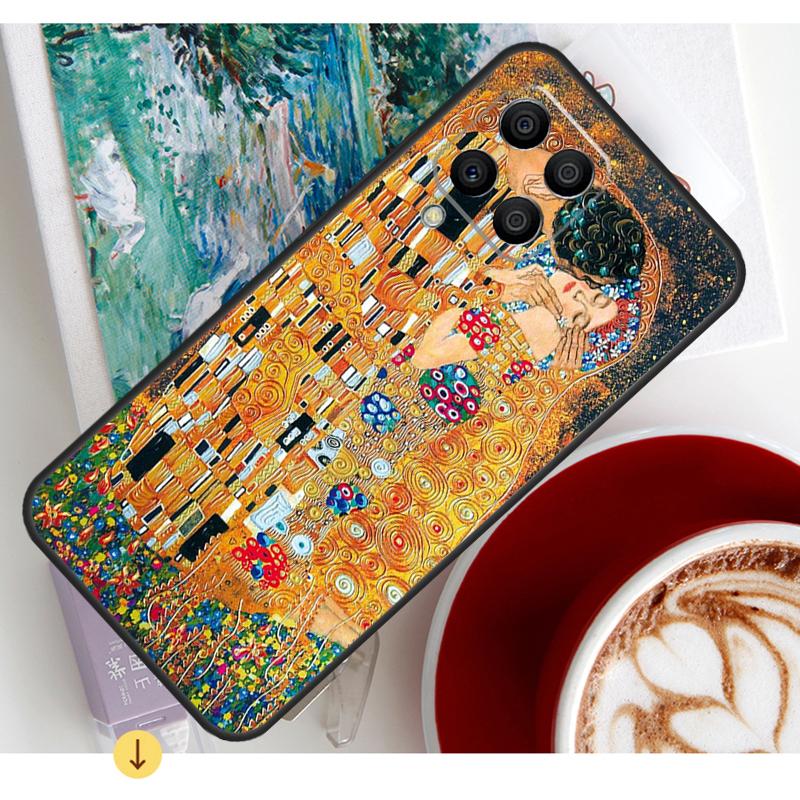 

The Kiss Gustav Klimt Painting Case For Samsung Galaxy M15 M21 M31 M55 M56 M36 M16 M06 M13 M33 M53 M12 M32 M52 M14 M34 M54 Samsung M22