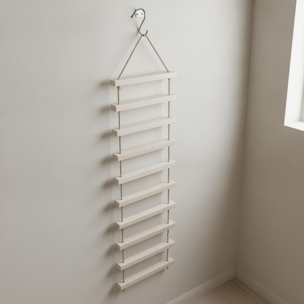 Pet Cat Soft Rope Ladder Climbing Frame Hammock Bed Sisal