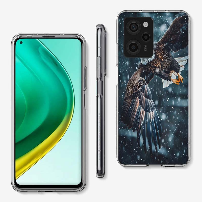 Soaring Eagle Hunting Cover Phone Case For Xiaomi Poco M8 M7 M6 M4 M3 X7 X6 X4 Pro F7 Ultra M5S Mi 14 14T 15 15T 12T 10T Pro 12S
