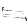 48in Hand Chain Saw Pocket Folding Survival Chain Saw Camping Logging Garden Pruning Tools 64 Links 21 Cutter