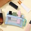 1pc Mini Mesh Zipper Bag Makeup Pouch Available In Multiple Colors, Coin Purse, Small Bag for And Keys, Card Holder, Portable Coin Pouch