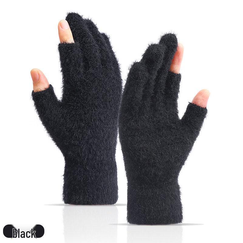 ZISIZ Winter Two-Finger Cycling Gloves