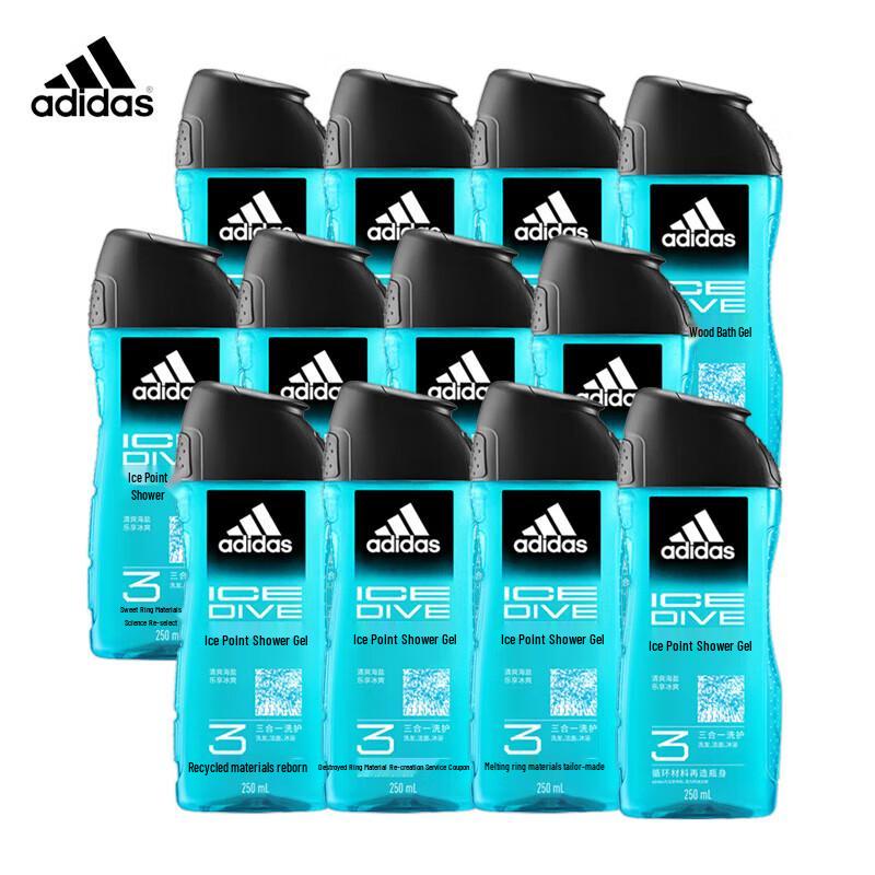 

Adidas Men s 3-in-1 Ice Point Shower Gel