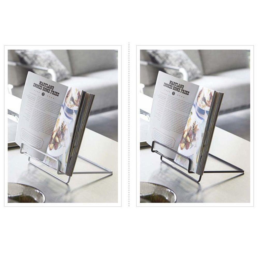 Simple Folding Magazine Reading Stand Detachable Stable Structure Tablet Computer Rack Multi-Purpose Non-slip Cookbook Bracket