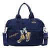 Embroidered Denim Bag Women's Large Capacity Shoulder Crossbody Bag