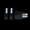 Clear Car Center Console Mouse Protect Film Sticker For Benz C GLC Class W205